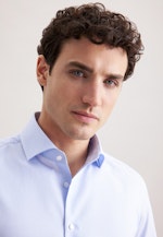 Slim Business shirt Stripes in Mittelblau |  Seidensticker Onlineshop