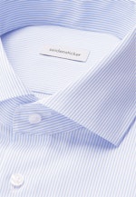 Slim Business Hemd Gestreift in Mittelblau |  Seidensticker Onlineshop