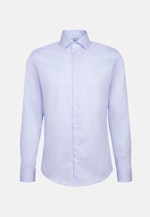 Slim Business Hemd Gestreift in Mittelblau |  Seidensticker Onlineshop