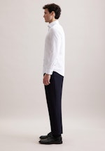 Slim Business Hemd Uni in Weiß |  Seidensticker Onlineshop
