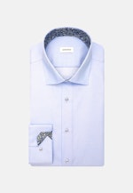 Slim Business Hemd Uni in Mittelblau |  Seidensticker Onlineshop