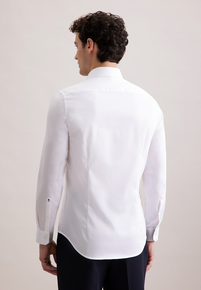 Slim Business Hemd Uni in Weiß | Seidensticker Onlineshop