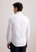 Slim Business Hemd Uni in Weiß |  Seidensticker Onlineshop