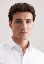 Slim Business Hemd Uni in Weiß |  Seidensticker Onlineshop