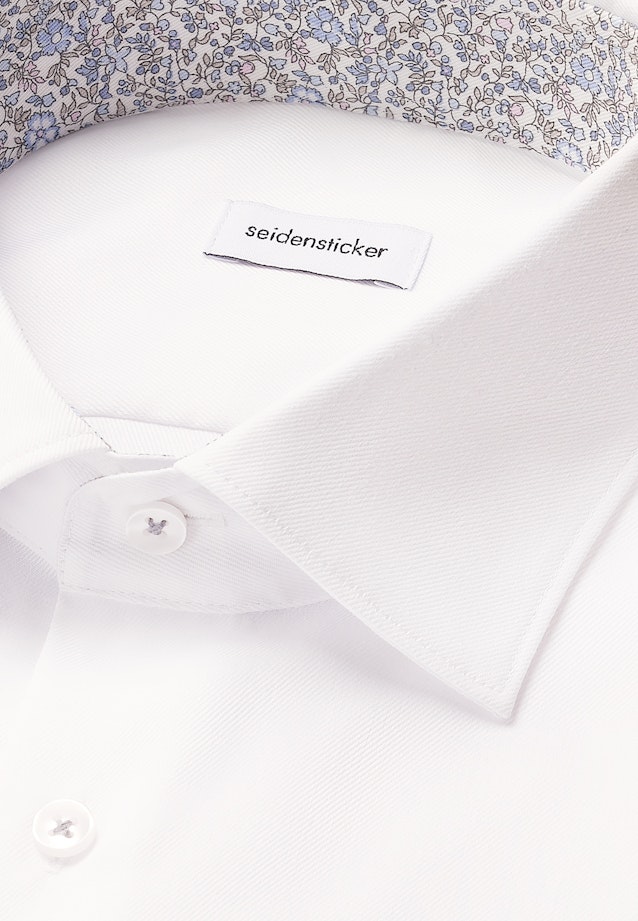 Slim Business Hemd Uni in Weiß |  Seidensticker Onlineshop