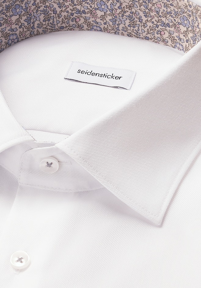 Slim Chemise d'affaires Uni dans Blanc | Boutique en ligne Seidensticker
