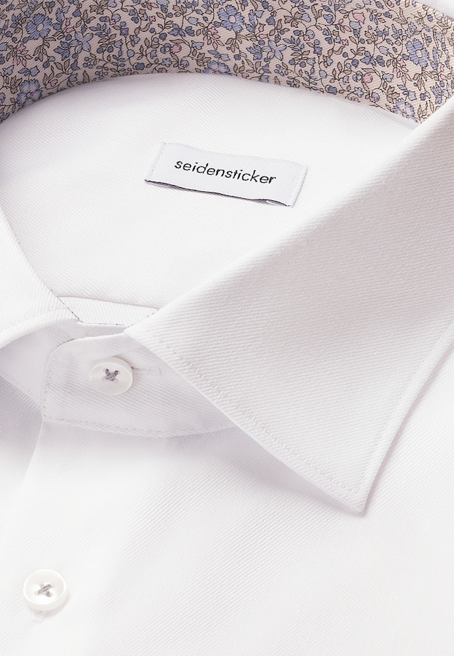 Slim Chemise d'affaires Uni dans Blanc | Boutique en ligne Seidensticker