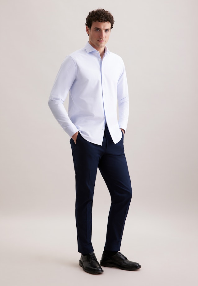 Regular Casual Hemd Uni in Hellblau |  Seidensticker Onlineshop