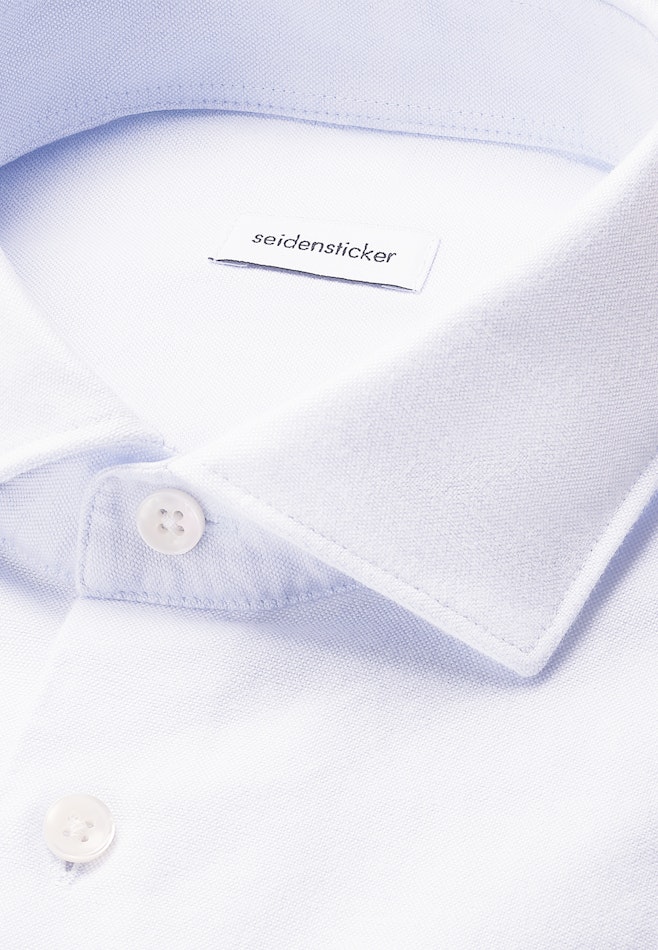 Regular Chemise décontractée Uni dans Bleu Clair | Boutique en ligne Seidensticker