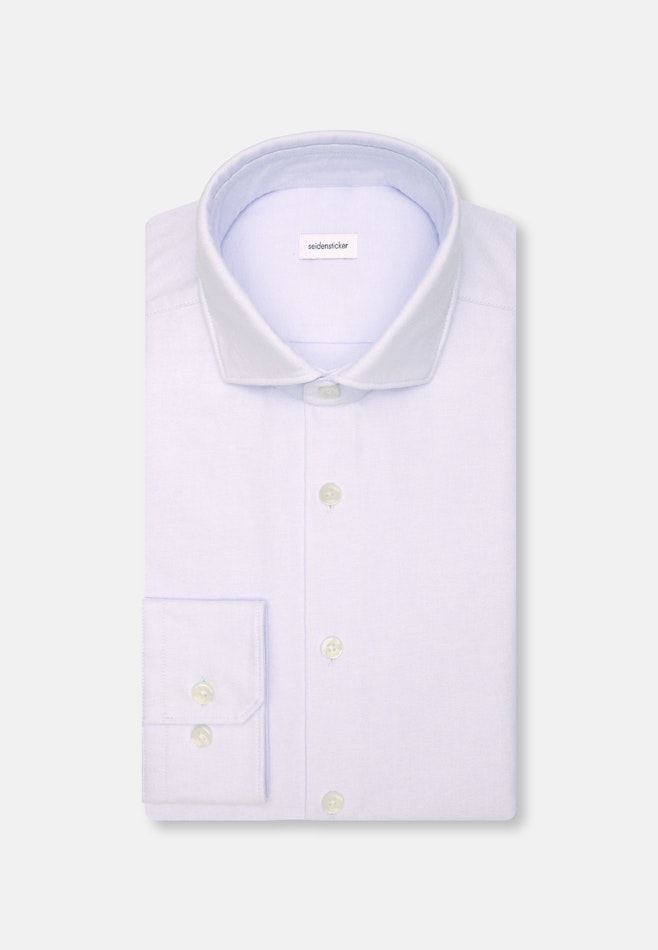 Regular Chemise décontractée Uni dans Bleu Clair | Boutique en ligne Seidensticker