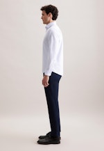 Regular Casual Hemd Gestreift in Hellblau |  Seidensticker Onlineshop