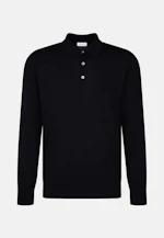 Regular Pullover Uni in Schwarz |  Seidensticker Onlineshop