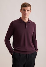 Regular Pullover Uni in Rot |  Seidensticker Onlineshop