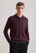 Regular Pullover Uni in Rot |  Seidensticker Onlineshop