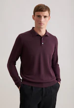 Regular Pull-over Uni in Rouge |  Seidensticker Onlineshop