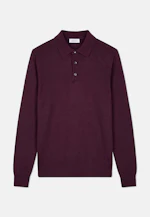 Collar Pullover  , Uni in Rot |  Seidensticker Onlineshop