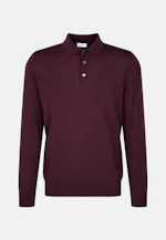 Regular Pull-over Uni in Rouge |  Seidensticker Onlineshop