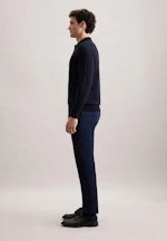 Regular Pullover Uni in Dunkelblau |  Seidensticker Onlineshop
