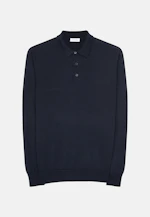 Regular Pullover Uni in Dunkelblau |  Seidensticker Onlineshop