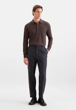 Regular Pull-over Uni in Marron |  Seidensticker Onlineshop