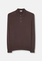 Regular Pullover Uni in Braun |  Seidensticker Onlineshop