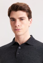 Regular Pull-over Uni in Gris |  Seidensticker Onlineshop