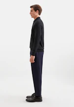 Regular Pull-over Uni in Gris |  Seidensticker Onlineshop
