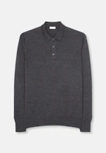 Regular Pullover Uni in Grau |  Seidensticker Onlineshop