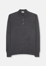 Regular Pullover Uni in Grau |  Seidensticker Onlineshop