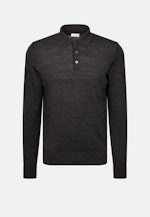 Regular Pull-over Uni in Gris |  Seidensticker Onlineshop