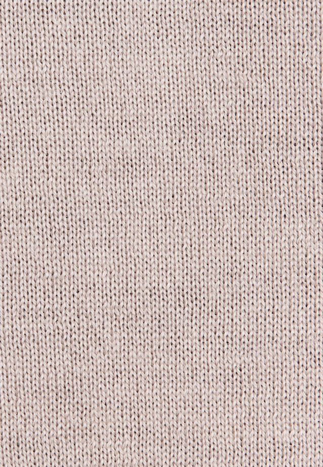 Regular Pullover Uni in Beige |  Seidensticker Onlineshop