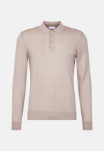 Regular Pullover Uni in Beige |  Seidensticker Onlineshop