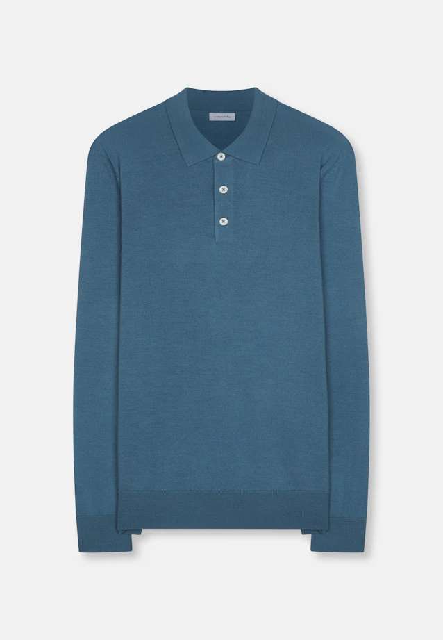 Regular Pullover Uni in Grün |  Seidensticker Onlineshop