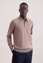 Regular Pullover Uni in Braun |  Seidensticker Onlineshop