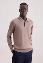 Regular Pullover Uni in Braun |  Seidensticker Onlineshop