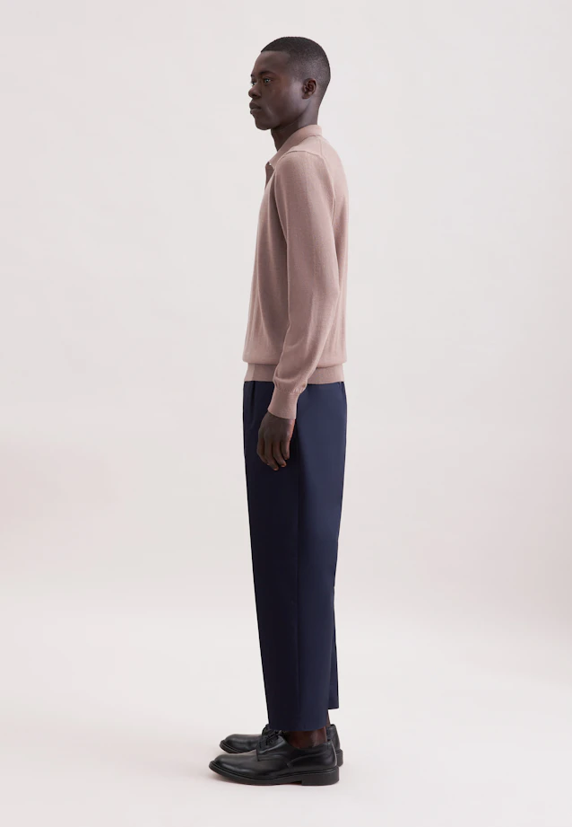 Regular Pullover Uni in Braun |  Seidensticker Onlineshop