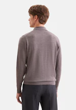 Regular Pull-over Uni in Marron |  Seidensticker Onlineshop