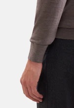 Regular Pull-over Uni in Marron |  Seidensticker Onlineshop