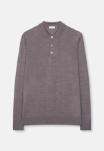 Regular Pull-over Uni in Marron |  Seidensticker Onlineshop
