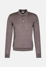 Regular Pull-over Uni in Marron |  Seidensticker Onlineshop