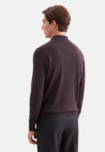 Regular Pullover Uni in Braun |  Seidensticker Onlineshop