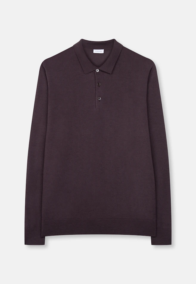Collar Pullover  , Uni in Braun | Seidensticker online shop