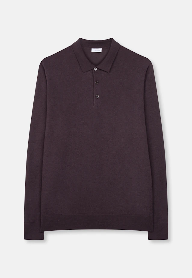 Regular Pullover Uni in Braun |  Seidensticker Onlineshop