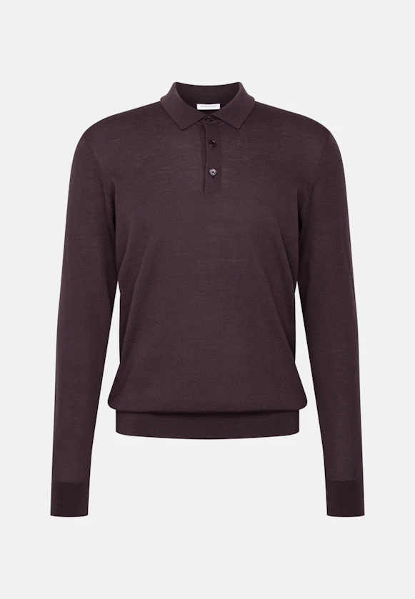Regular Pullover Uni in Braun |  Seidensticker Onlineshop