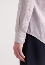 Slim Business Hemd Druck in Rot |  Seidensticker Onlineshop