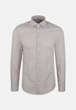 Slim Business Hemd Druck in Rot |  Seidensticker Onlineshop