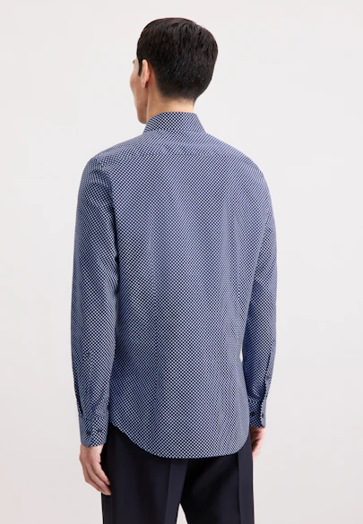 Slim Chemise d'affaires Imprimé in Bleu Foncé |  Seidensticker Onlineshop