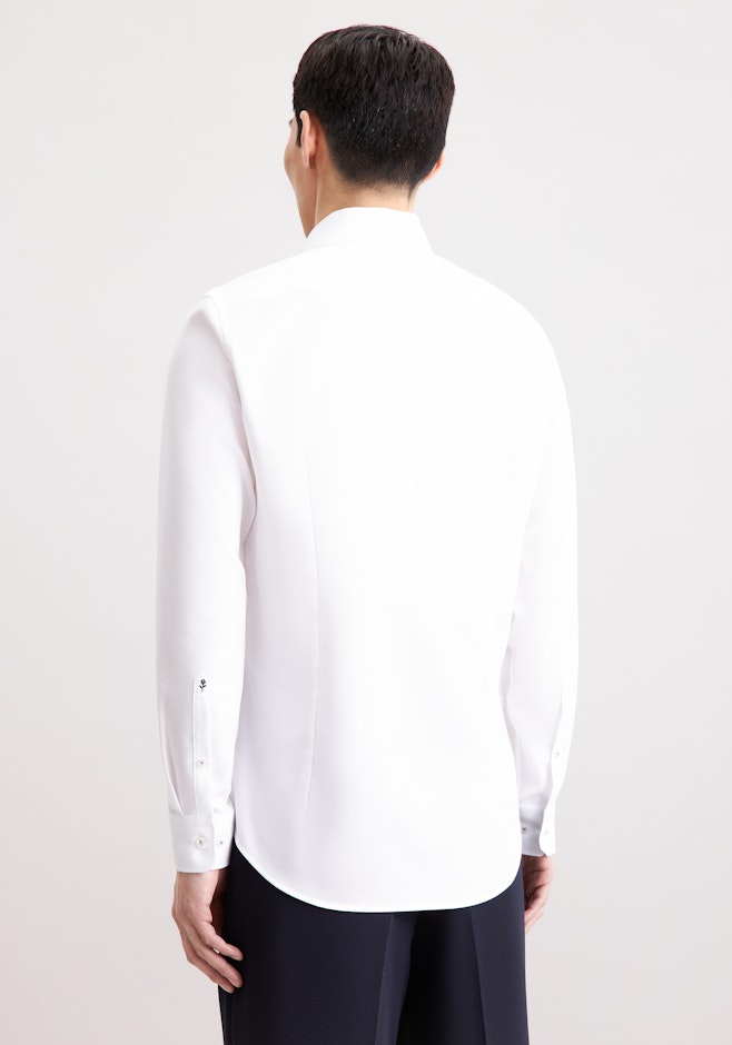 Slim Chemise d'affaires Structure dans Blanc | Boutique en ligne Seidensticker