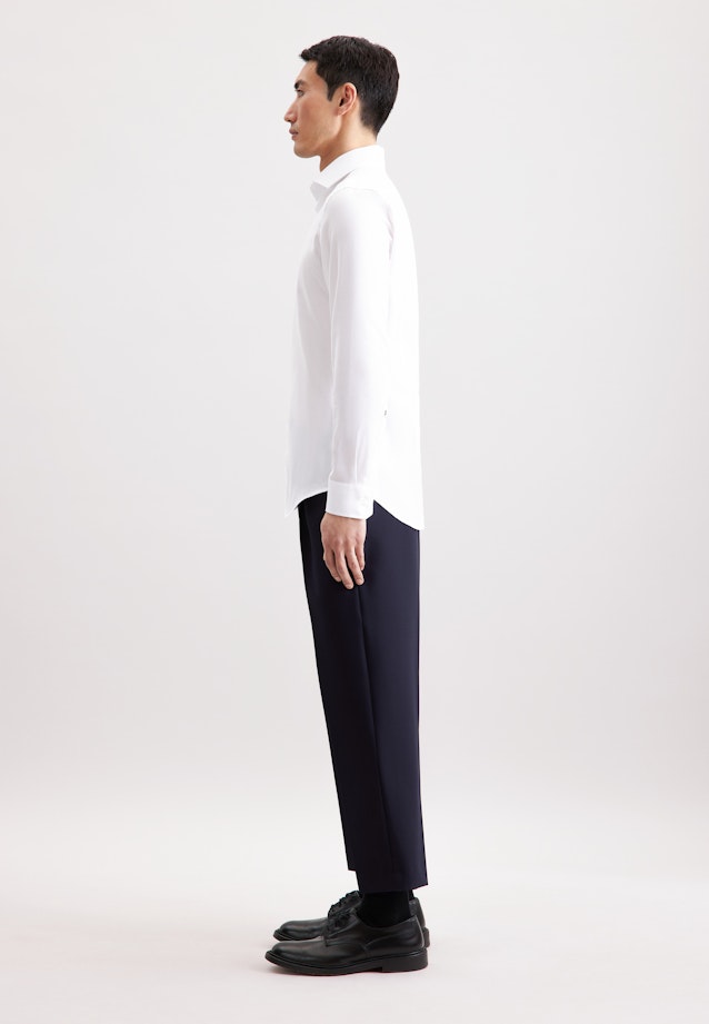 Slim Business shirt Structure in Weiß |  Seidensticker Onlineshop