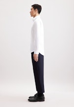 Slim Business shirt Structure in Weiß |  Seidensticker Onlineshop